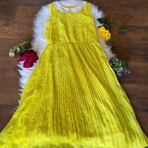 Yellow dress for summer
